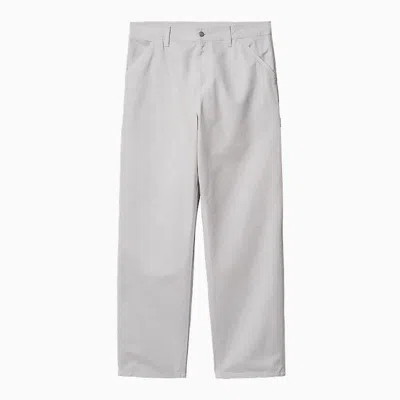 Shop Carhartt Wip Pants In Grey