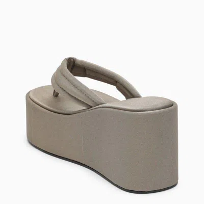 Shop Coperni Sandals In Grey