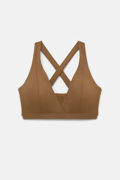 Girlfriend Collective Beachwood Cassandra V Neck Bra