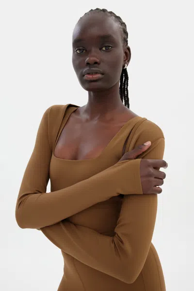 Girlfriend Collective Beachwood Carmela Thumbhole Shrug