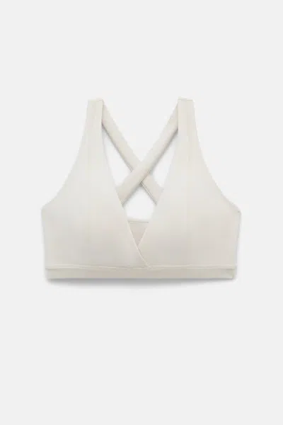 Girlfriend Collective Cloud Cassandra V Neck Bra
