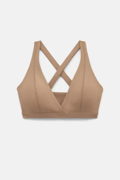 Shop Girlfriend Collective Route Cassandra V Neck Bra