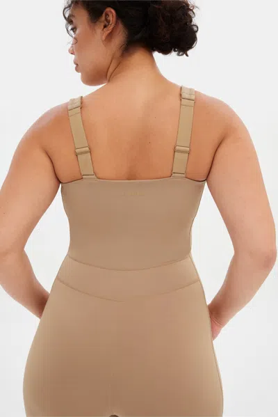 Girlfriend Collective Route Luxe Paneled Unitard