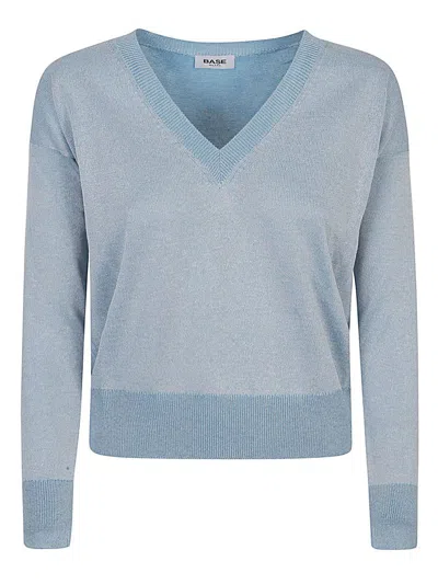 Shop Base Cotton Blend V-neck Sweater