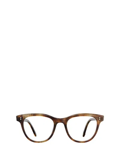 Shop Garrett Leight Eyeglasses In Feather Tortoise