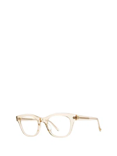 Shop Garrett Leight Eyeglasses In Shell Crystal
