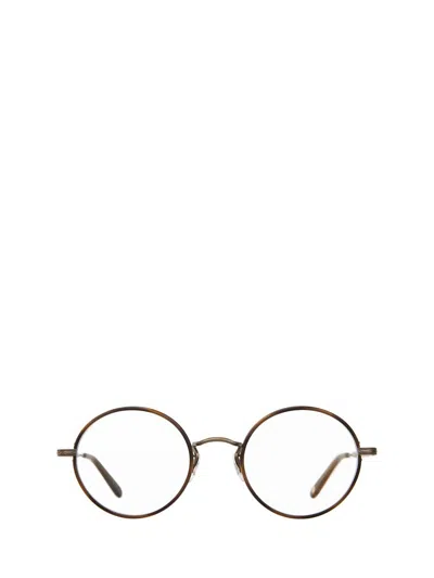 Shop Garrett Leight Eyeglasses In Demi Blonde - Antique Gold