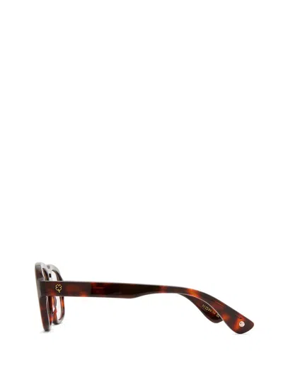 Shop Garrett Leight Eyeglasses In Red Tortoise