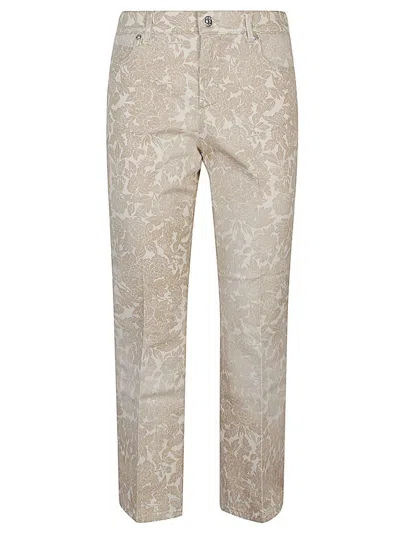 Shop I Love My Pants Kendall Shaded Denim Trousers In Beige