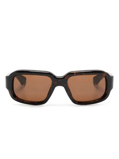 Shop Jacques Marie Mage Nakahira Sunglasses Accessories In Grey