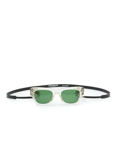 Shop Jacques Marie Mage Zuma Sunglasses Accessories In Grey