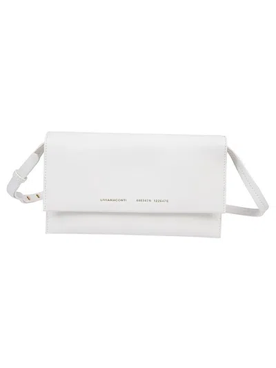 Shop Liviana Conti Mini Crossbody Bag In White