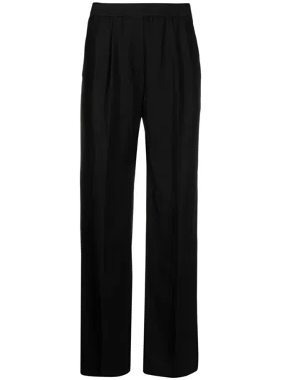 Shop Loulou Studio Takaroa Elastic Pants Clothing In Black
