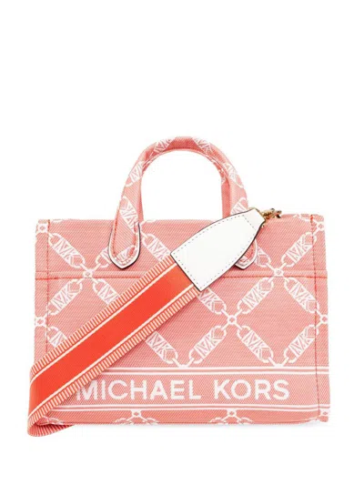 Shop Michael Kors Gigi Small Tote Bag In Pink