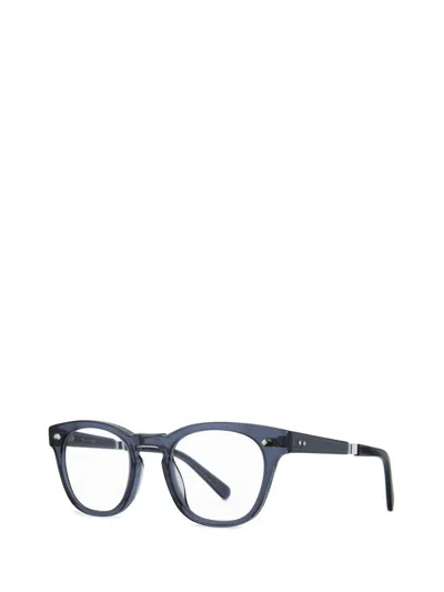 Shop Mr Leight Mr. Leight Eyeglasses In Midnight - Platinum