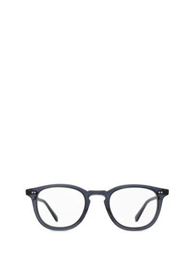 Shop Mr Leight Mr. Leight Eyeglasses In Midnight - Antique Platinum