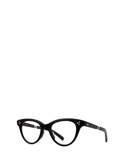 Shop Mr Leight Mr. Leight Eyeglasses In Black-platinum