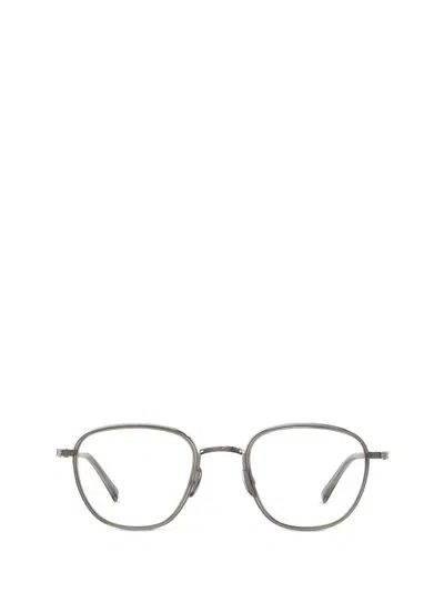 Shop Mr Leight Mr. Leight Eyeglasses In Grey Crystal-platinum