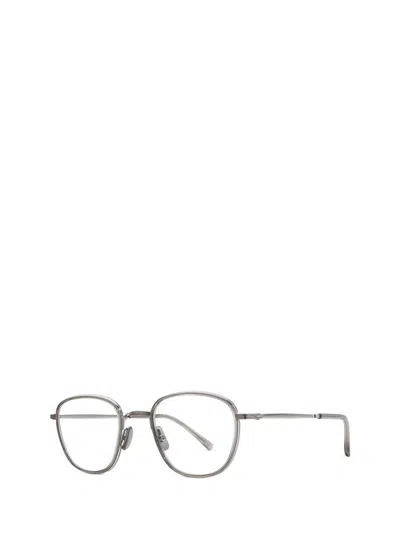Shop Mr Leight Mr. Leight Eyeglasses In Grey Crystal-platinum