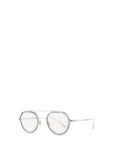 Shop Mr Leight Mr. Leight Eyeglasses In Coldwater-platinum