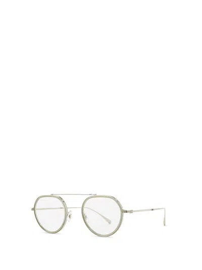 Shop Mr Leight Mr. Leight Eyeglasses In Vera-grey Gold