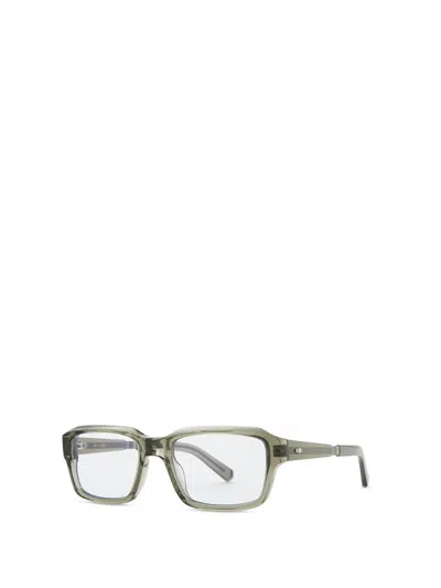 Shop Mr Leight Mr. Leight Eyeglasses In Hunter-silver-demo Sky