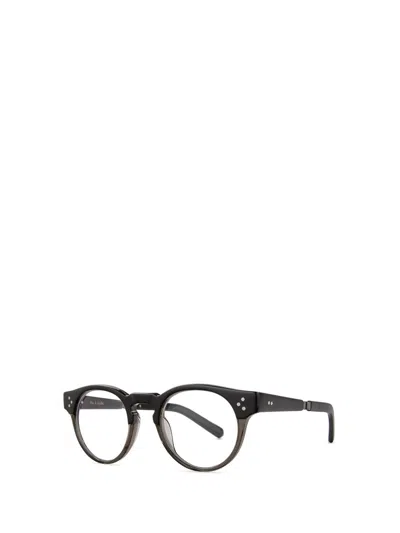 Shop Mr Leight Mr. Leight Eyeglasses In Stone Laminate-gunmetal