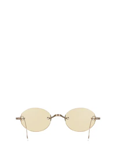 Shop Mr Leight Mr. Leight Sunglasses In Antique Gold