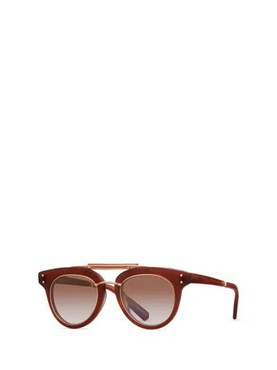 Shop Mr Leight Mr. Leight Sunglasses In Rosewood-rose Gold