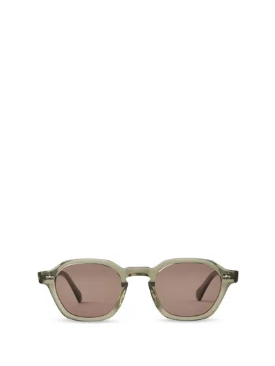 Shop Mr Leight Mr. Leight Sunglasses In Hunter-silver