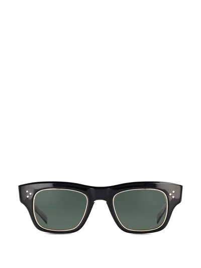 Shop Mr Leight Mr. Leight Sunglasses In Bk-12kwg/g15glssplr