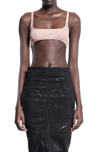 Shop Rick Owens Tops In Pink