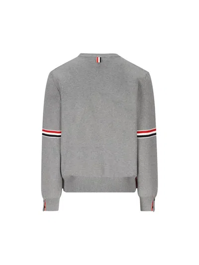 Shop Thom Browne Shirts In Gray