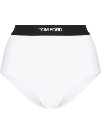 Shop Tom Ford Modal Signature Briefs Clothing In White