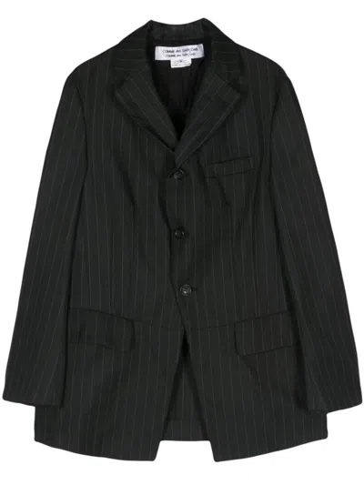 Shop Comme Des Garçons Single-breasted Jacket In Black