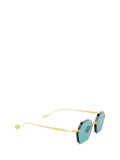 Shop Eyepetizer Sunglasses In Gold