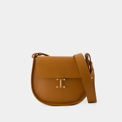 Shop Ines De La Fressange Shoulder Bags In Brown