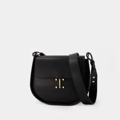 Shop Ines De La Fressange Shoulder Bags In Black