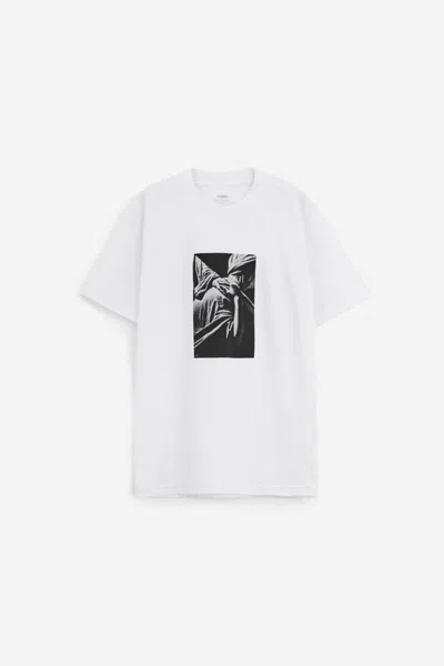 Shop Pleasures T-shirts In White