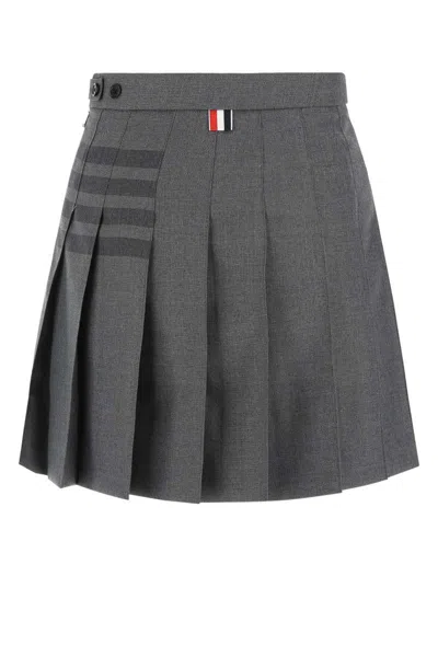 Shop Thom Browne Skirts In Grey