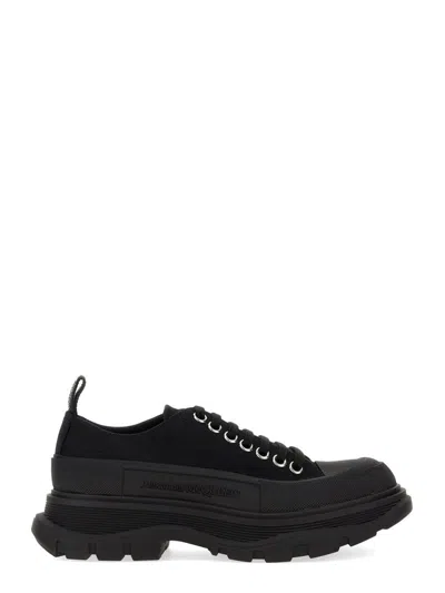 Shop Alexander Mcqueen "tread Slick" Sneaker In Black