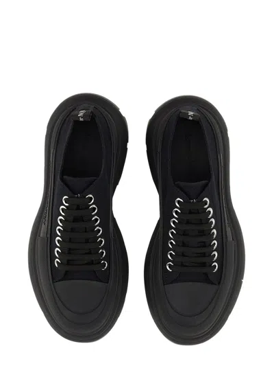 Shop Alexander Mcqueen "tread Slick" Sneaker In Black