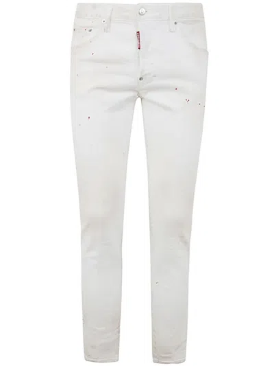 Shop Dsquared2 Skater Jeans Clothing In White