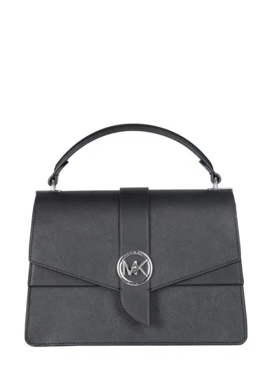 Shop Michael Kors Greenwich Bag In Black