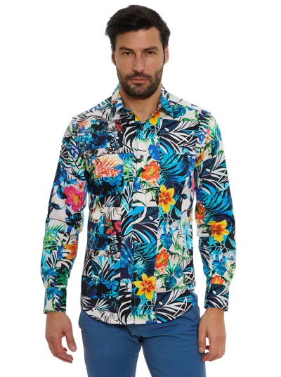 Shop Robert Graham Tahiti Long Sleeve Button Down Shirt In Multi