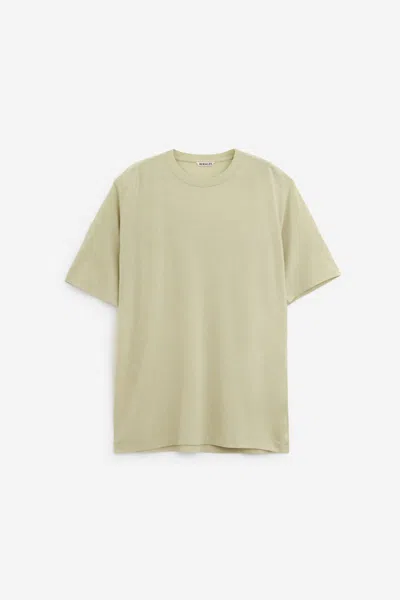 Shop Auralee T-shirts In Green