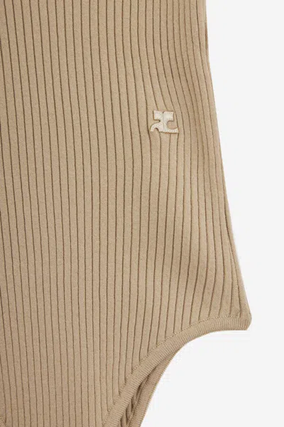 Shop Courrèges Body In Sand