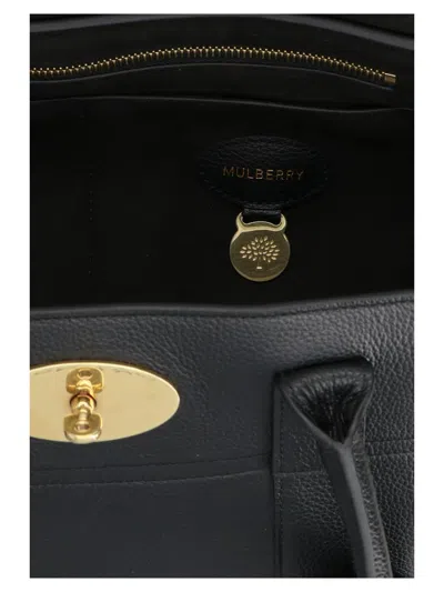 Shop Mulberry 'baysweater' Small Handbag In Black