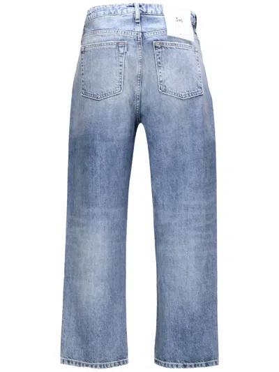 Shop 3x1 Jeans In Sky Blue