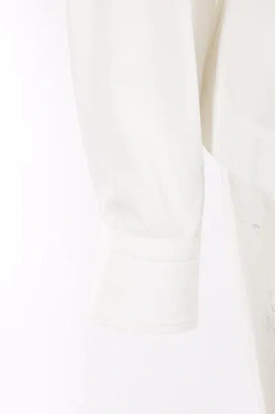 Shop Bottega Veneta Shirts In White